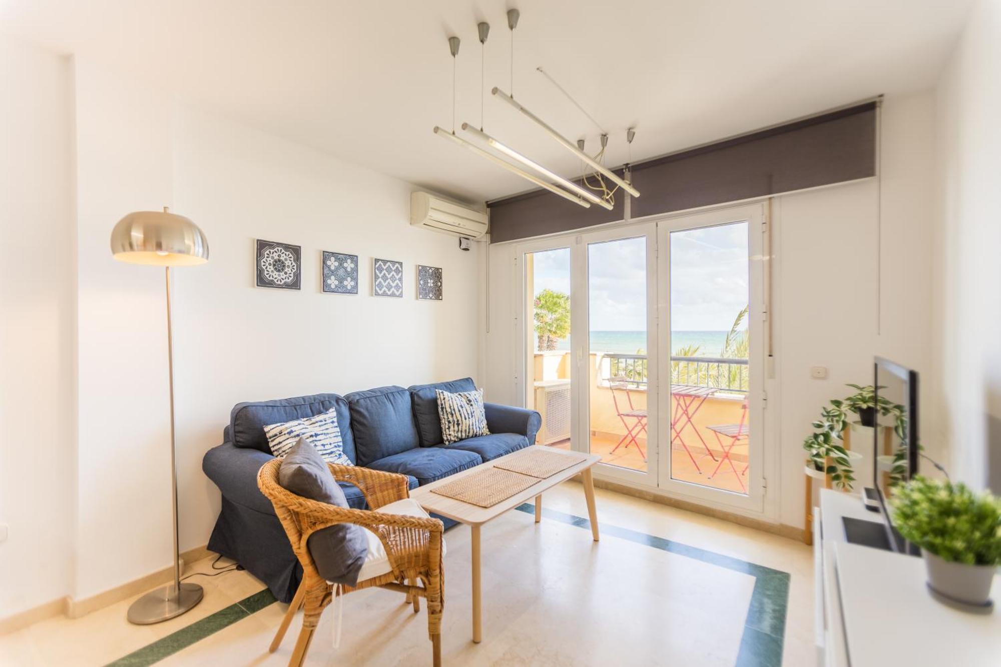 אסטפונה Bonito Apartamento En Primera Linea De Playa מראה חיצוני תמונה